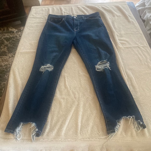 L’AGENCE Luxury Skinny Maigre High Rise Classic Vintage Distruct chic jeans - Picture 5 of 15